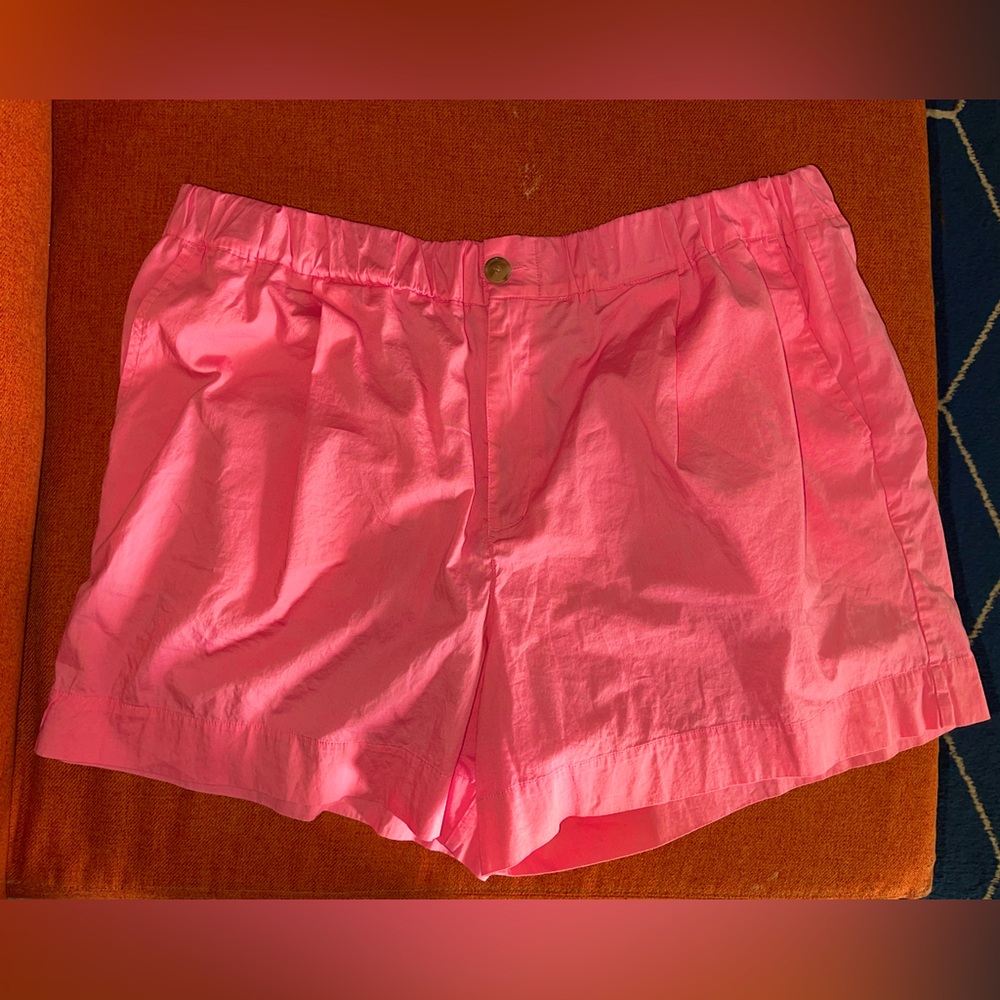 Pink Cargo Shorts
